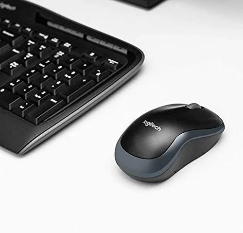 Logitech MK330 klaviatūra Radijo dažnio belaidė QWERTZ Vokiečių Juoda
