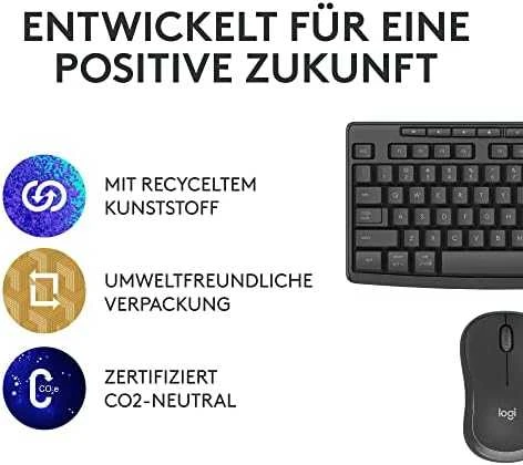 Klaviatūra Logitech MK370 Combo verslui