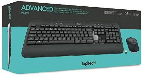 Belaidis pelės ir klaviatūros rinkinys Logitech MK540 Advanced, išdėstymas: UK (Qwerty)