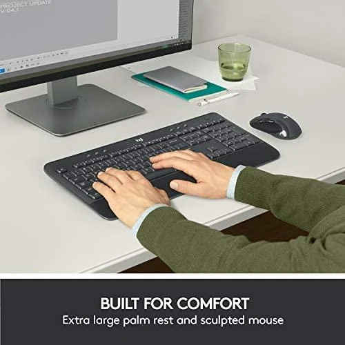 Klaviatūros ir pelės rinkinys Logitech MK545 Advanced, US išdėstymas