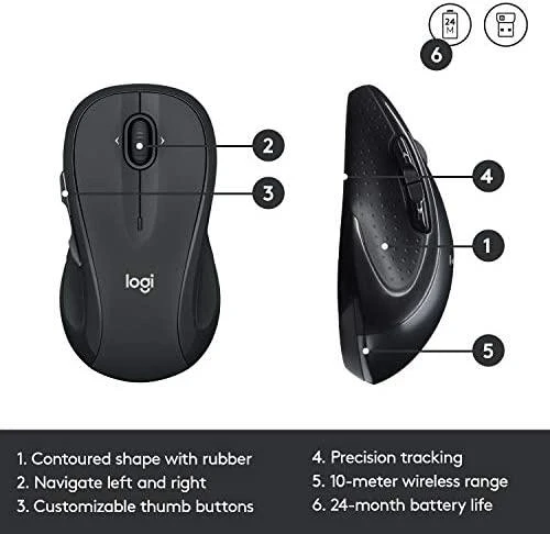 Klaviatūros ir pelės rinkinys Logitech MK545 Advanced, US išdėstymas