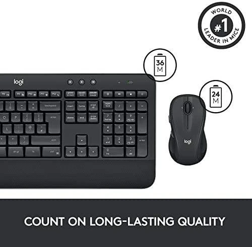 Klaviatūros ir pelės rinkinys Logitech MK545 Advanced, US išdėstymas