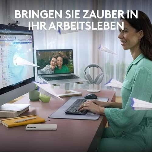Klaviatūra ir pelė Kit Logitech Signature Slim Combo MK950 Graphite