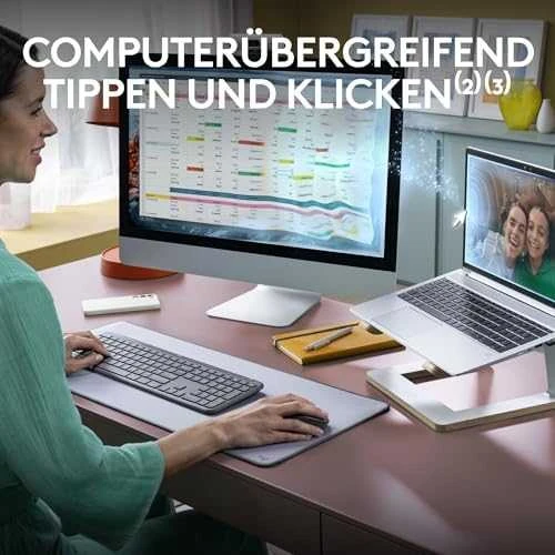 Klaviatūra ir pelė Kit Logitech Signature Slim Combo MK950 Graphite