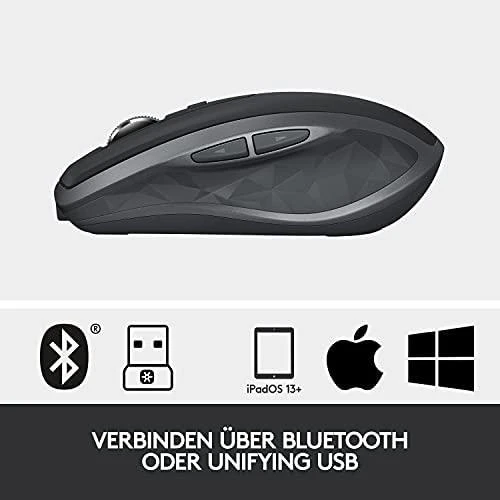Belaidė pelė Logitech MX Anywhere 2S, juoda