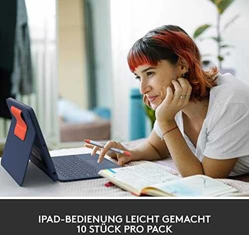 Logitech RUGGED COMBO 3 TOUCH Mėlynas - Mėlynas - DEU - EMEA