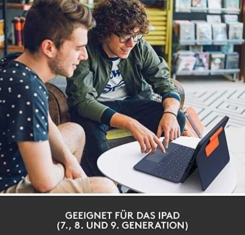 Logitech RUGGED COMBO 3 TOUCH Mėlynas - Mėlynas - DEU - EMEA