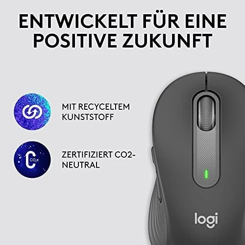 Tyli belaidė pelė Logitech M220, Juoda