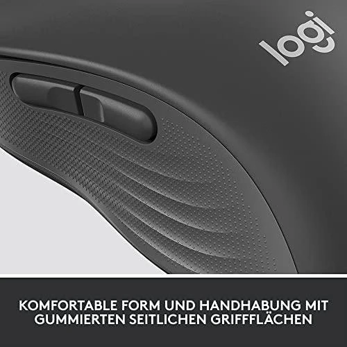 Tyli belaidė pelė Logitech M220, Juoda