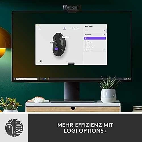 Klaviatūra „Logitech“ klaviatūros ir pelės rinkinys MK650 - grafito spalvos