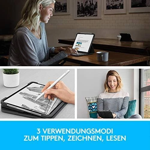 Logitech Slim Folio Pro, vokiečių k.