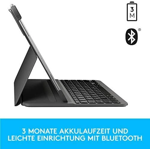 Logitech Slim Folio Pro, vokiečių k.