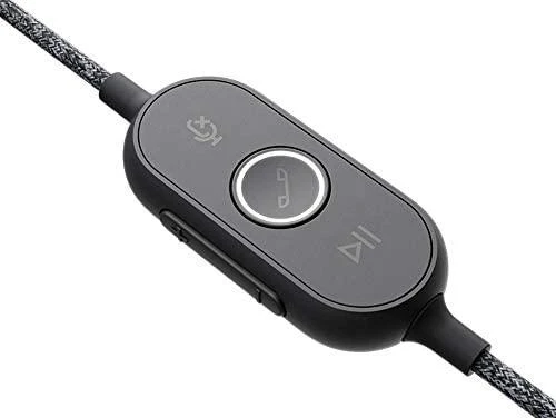Ausinės Logitech Zone su laidu UC, Tamsiai pilkos