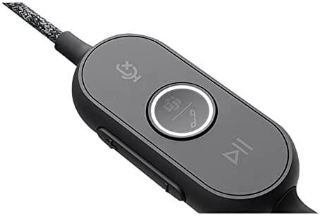 Ausinės Logitech Zone su laidu UC, Tamsiai pilkos