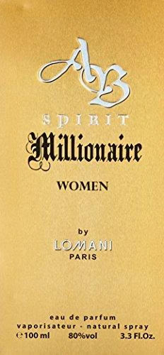 Lomani AB Spirit Millionaire Women EDP parfumuotas vanduo moterims, 100 ml