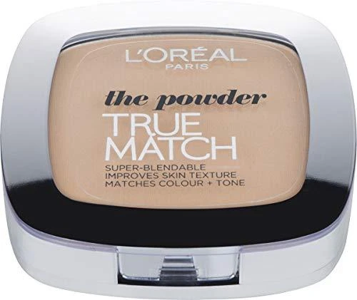 L'Oreal kompaktinė pudra True Match rusvai gelsva (N4 beige) 9g