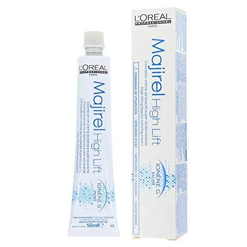 L’oreal Majirel HighLift dažų tūbelė ir pakuotė