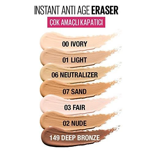Maybelline New York Instant Anti-Age Eraser maskuoklis #1 light