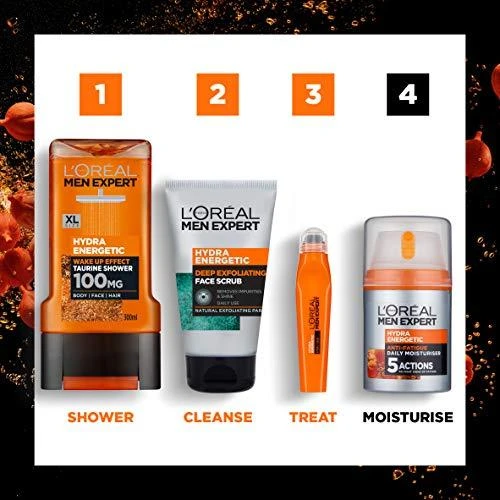 L'Oréal Paris Men Expert Hydra Energetic Day Kreminis vyrams, 50 ml