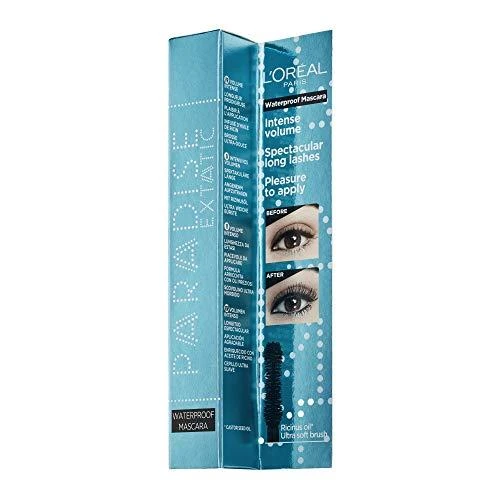 Vandeniui atsparus blakstienų tušas L'oreal Paradise Extatic 6ml Juodas