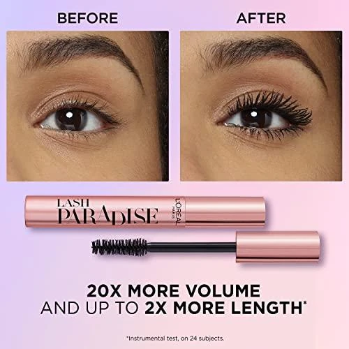 Blakstienų tušas L'Oreal Paris Paradise Extatic 01 juodas