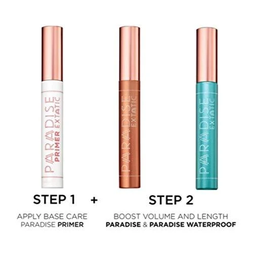 Blakstienų tušas L'Oreal Paris Paradise Extatic 01 juodas