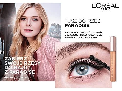Blakstienų tušas L'Oreal Paris Paradise Extatic 01 juodas