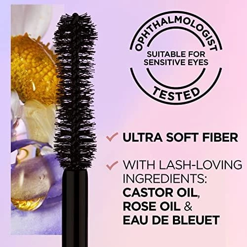 Blakstienų tušas L'Oreal Paris Paradise Extatic 01 juodas