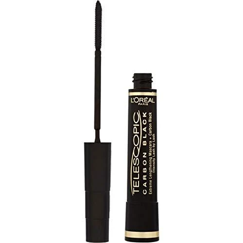 Blakstienų tušas L'Oreal Telescopic Carbon Juodas 8ml