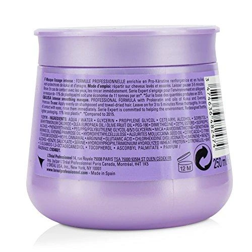 L'Oreal Professionnel Serie Expert Liss Unlimited plaukų kaukė „Kreminis“ glotninimui, 250 ml