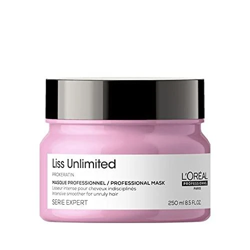 L'Oreal Professionnel Serie Expert Liss Unlimited plaukų kaukė „Kreminis“ glotninimui, 250 ml