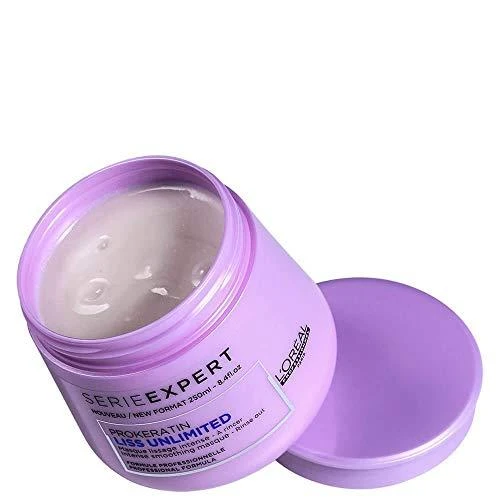 L'Oreal Professionnel Serie Expert Liss Unlimited plaukų kaukė „Kreminis“ glotninimui, 250 ml