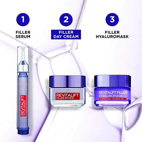 Dieninis veido kremas L'oreal REVITALIFT FILLER RENEW 50ml
