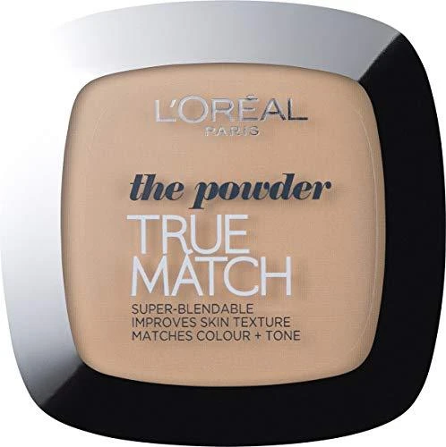Kompaktinė pudra L'oreal True Match (W3 Golden beige)