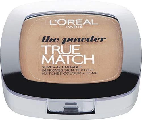 Kompaktinė pudra L'oreal True Match (W3 Golden beige)