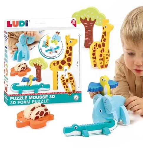 LUDI 3D dėlionė, Safari