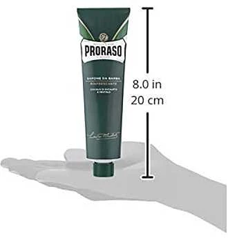 Proraso Green Line Shaving Cream Gaivinantis skutimosi kremas, 150 ml