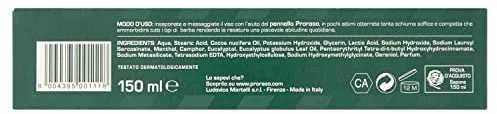 Proraso Green Line Shaving Cream Gaivinantis skutimosi kremas, 150 ml