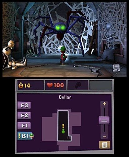 „Luigi's Mansion 2“ (pasirinkta) – „Nintendo 3DS“.