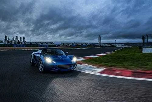 Philips Racing Vision GT200 automobilio žibintai kelyje