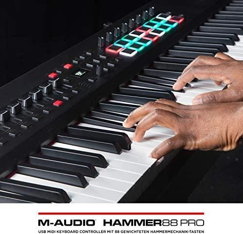 M-Audio M-AUDIO HAMMER 88 PRO - Klaviatūra STERUJĄCA