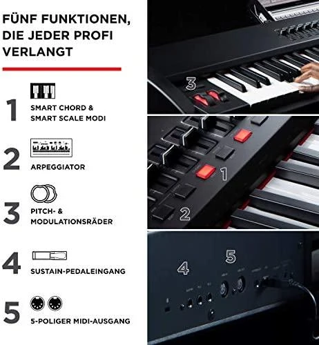 M-Audio M-AUDIO HAMMER 88 PRO - Klaviatūra STERUJĄCA