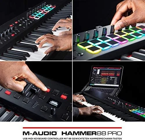 M-Audio M-AUDIO HAMMER 88 PRO - Klaviatūra STERUJĄCA