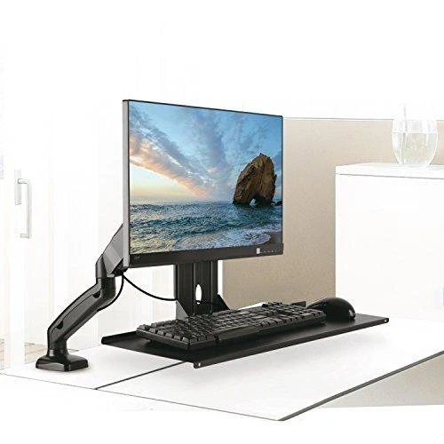 Maclean MC-756 VESA 75x75, 100x100 klaviatūros laikiklis – priedas prie monitoriaus laikiklių