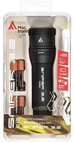 Mactronic 420lm žibintuvėlis su fokusavimo funkcija Sniper 3.2