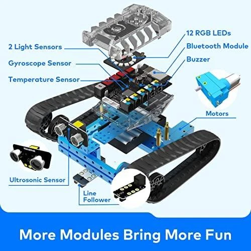 Robotas-konstruktorius Makeblock mBot Ranger (Bluetooth versija)