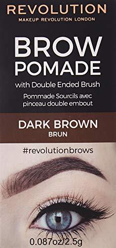 Makeup Revolution London Brow Pomade antakių gelis ir antakių pomade moterims, 2,5 g