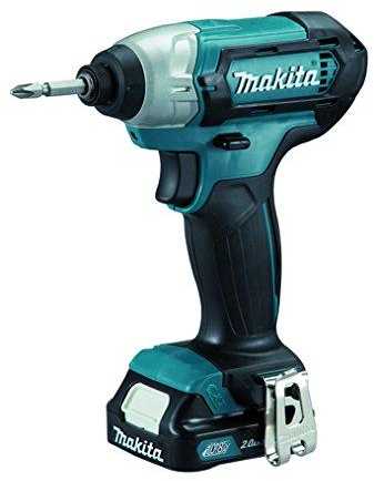 Makita TD110DSAJ Akumuliatorinis smūginis suktuvas, 12V MAX, 2x2,0 Ah Li-ion 110 Nm, 1,0kg, 1/4", LED, MAKPACK
