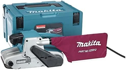 Makita 9404J Juostinis šlifuoklis 1010 W, 100 x 610 mm, el. greičio regul. sistema, 4,8kg, MAKPACK