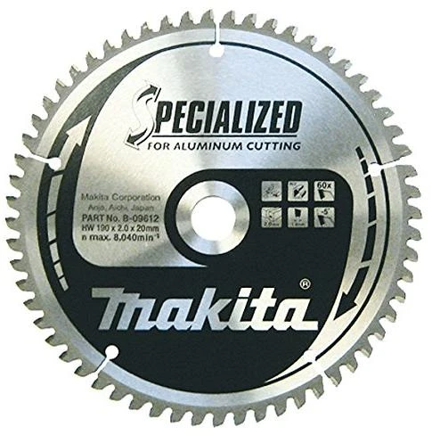Makita T.C.T. pjūklas SPECIALIZED 235X2.4X30mm 0° T80 B-09606 T.C.T • 235 x30 mm • T80 • 0° • Aliuminiui